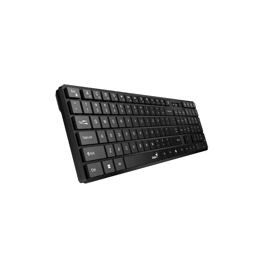 Клавиатура тонкая беспроводная Genius Slimstar 7250BT, чёрная – купить недорого с доставкой по Алматы и Казахстану