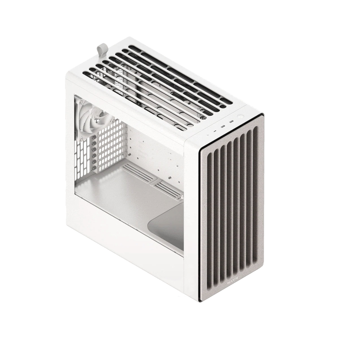 Компьютерный корпус HAVN BF 360 Flow White без Б/П фото 3