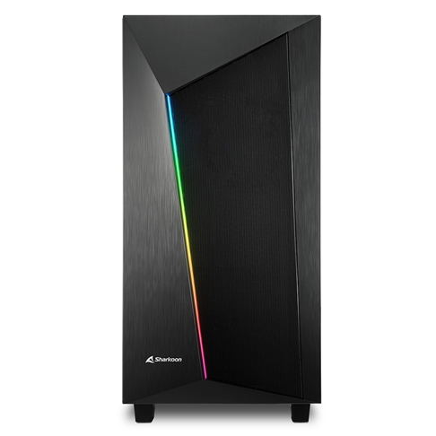 Корпус Sharkoon REV100, ATX, 3x3.5, 2x2.5,2xUSB 3.0, Audio, 452*215*444mm, без БП