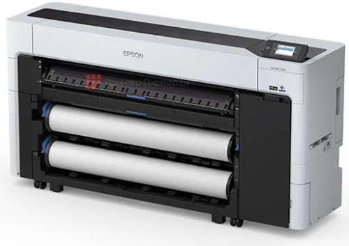 Принтер широкоформатный Epson SC-T7700D C11CH83301A0, 44" А0+ 1118mm, 16,3 сек/А1, 960ГБ, PS, 2 рулона, USB, LAN, Wifi — купить в Казахстане | neom.kz