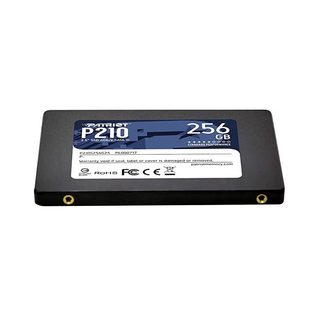 SSD накопитель 256 GB Patriot P210, 2.5", SATA III фото 3