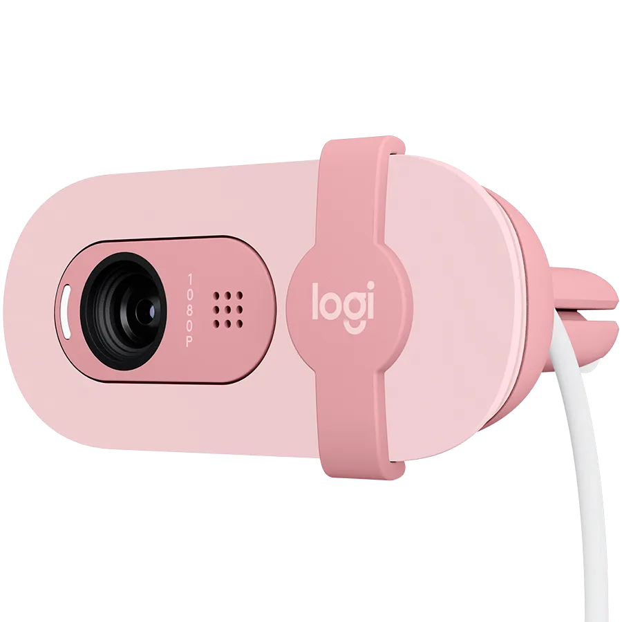 Веб-камера Logitech Brio 100, 1920x1080, розовая – купить недорого с доставкой по Алматы и Казахстану фото 5