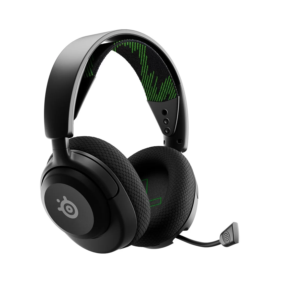 Гарнитура игровая беспроводная SteelSeries Arctis Nova 4X, 40 мм, 36 ч, зелёная/чёрная – купить недорого с доставкой по Алматы и Казахстану фото 3