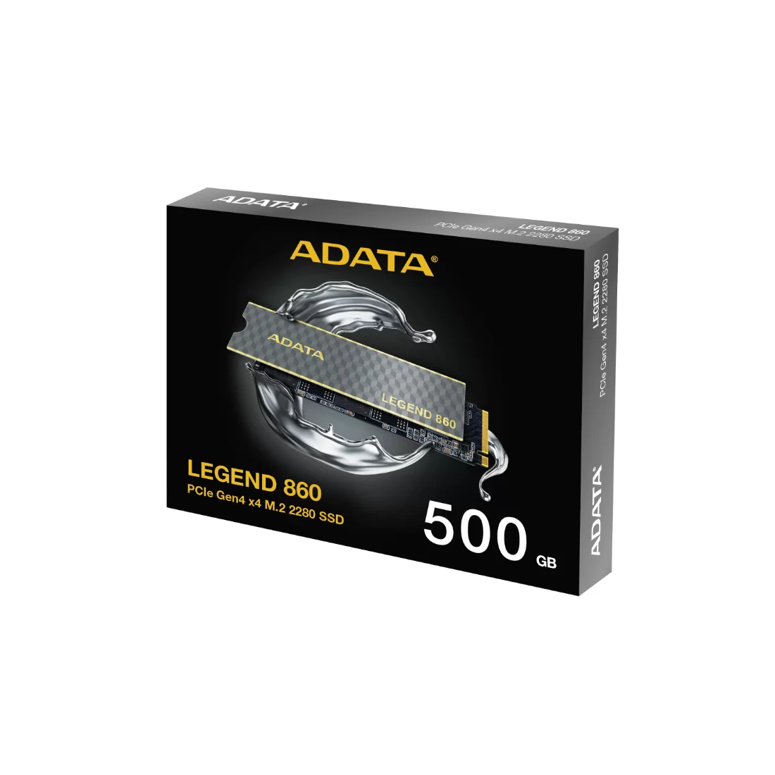 Твердотельный накопитель SSD ADATA LEGEND 860 SLEG-860-500GCS 500GB PCIe Gen4x4 M.2