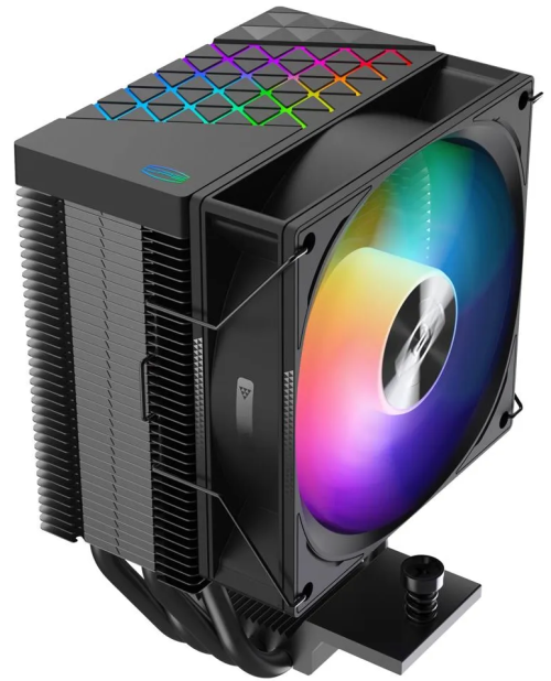 Кулер для процессора PCCooler R400 ARGB BK, S1851/1700/1200/AM4/5, 800-2200rpm, 92cm, 180W, 4pin