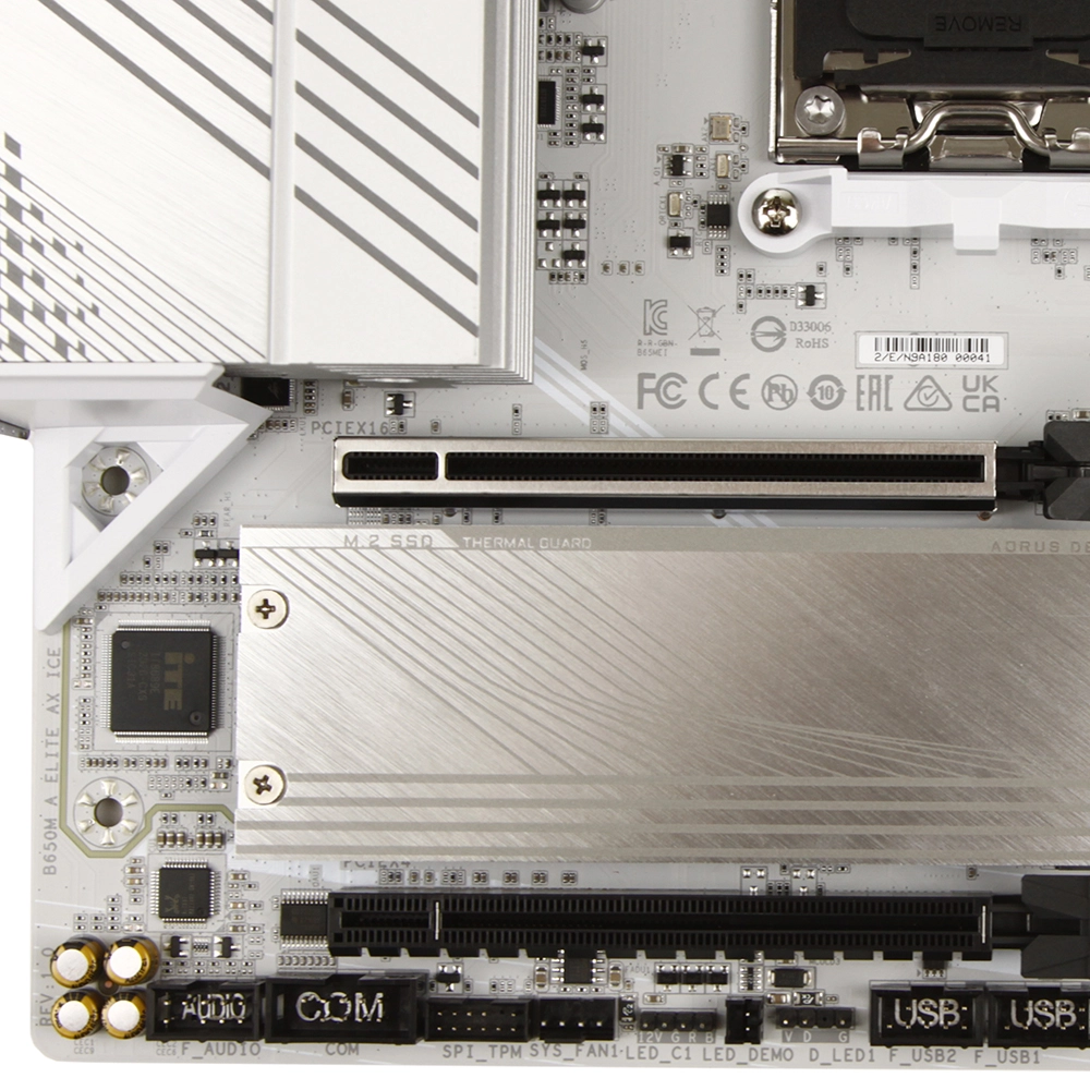 Материнская плата Gigabyte B650M AORUS ELITE AX ICE R1.0/1.1 AM5 B650 DDR5 Micro ATX фото 4