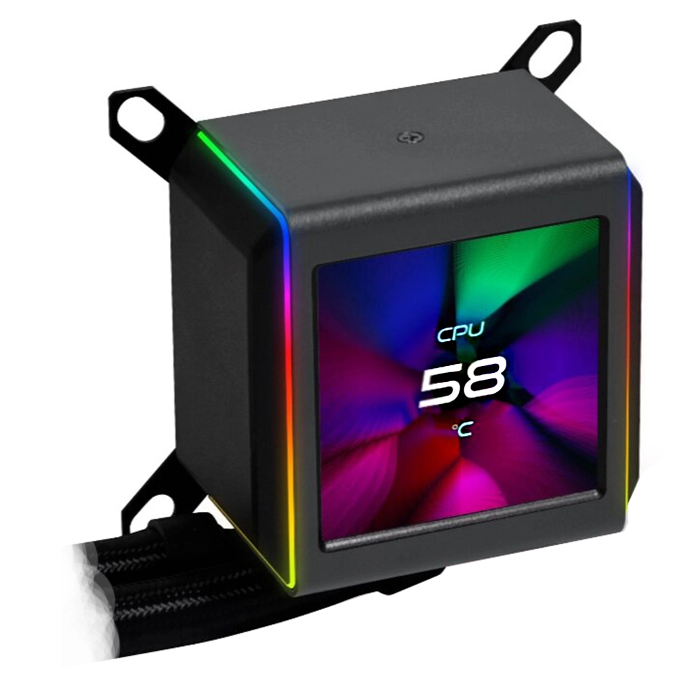 Система водяного охлаждения Lian Li Galahad II LCD SL-INF 360 ARGB Black 360 мм – купить недорого с доставкой по Алматы и Казахстану фото 4