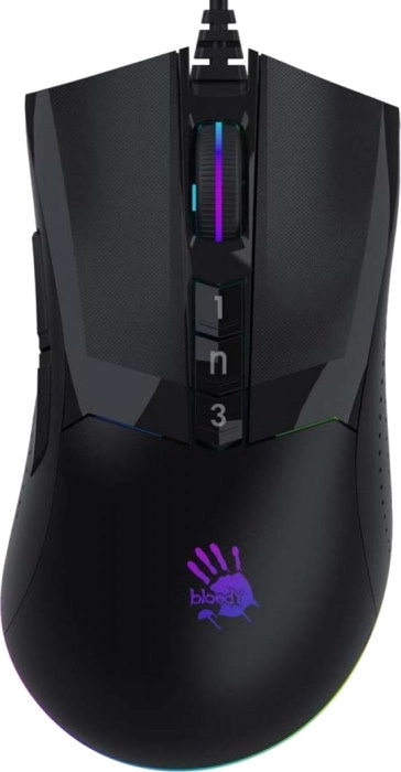 Мышь игровая A4Tech Bloody W90-Max Stone, чёрная