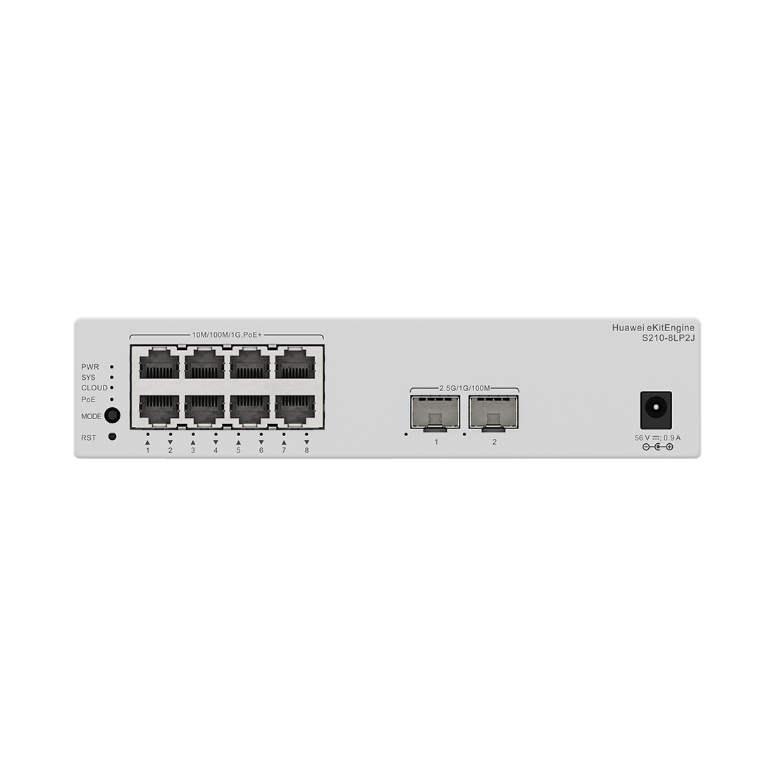 Коммутатор Huawei S210-8LP2J, 8 портов 1 Гбит/с, 2×SFP, PoE+, управляемый L2 – купить недорого с доставкой по Алматы и Казахстану