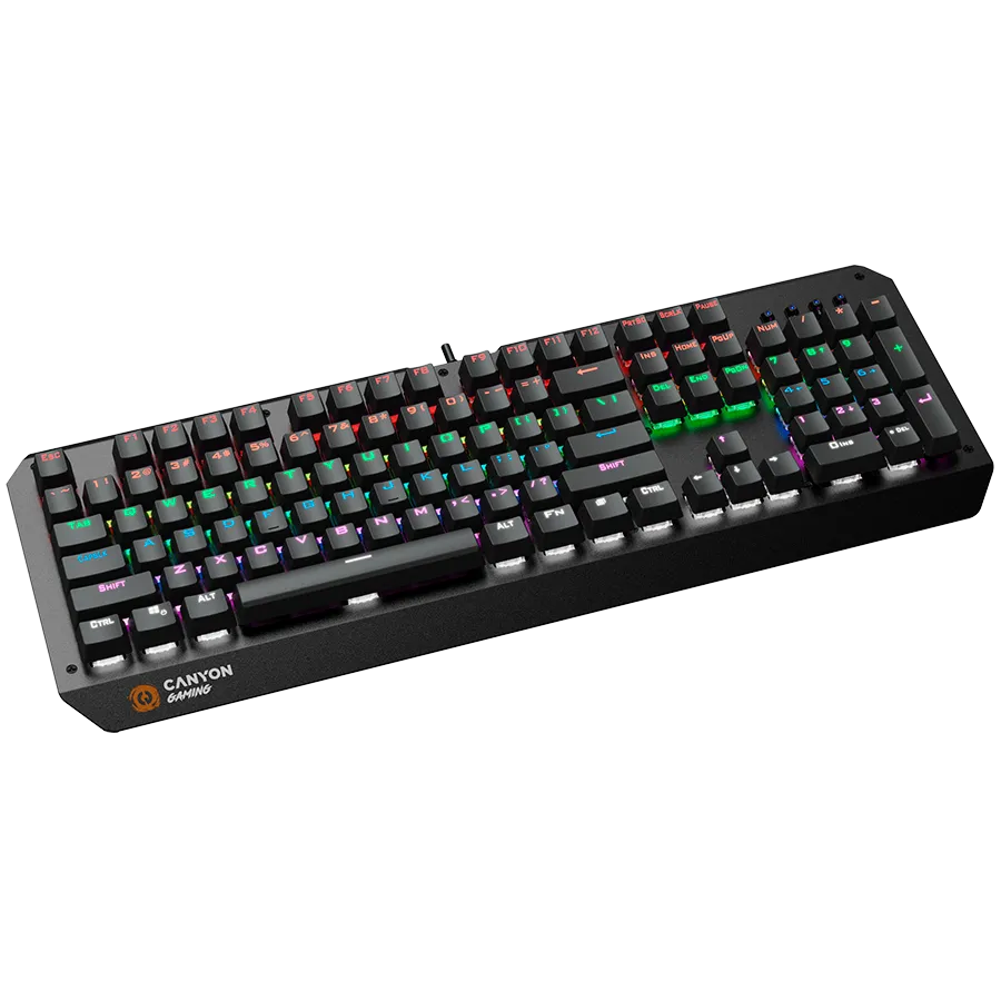 CANYON keyboard Hazard GK-6 RGB US/RU Wired Black – купить недорого с доставкой по Алматы и Казахстану фото 5