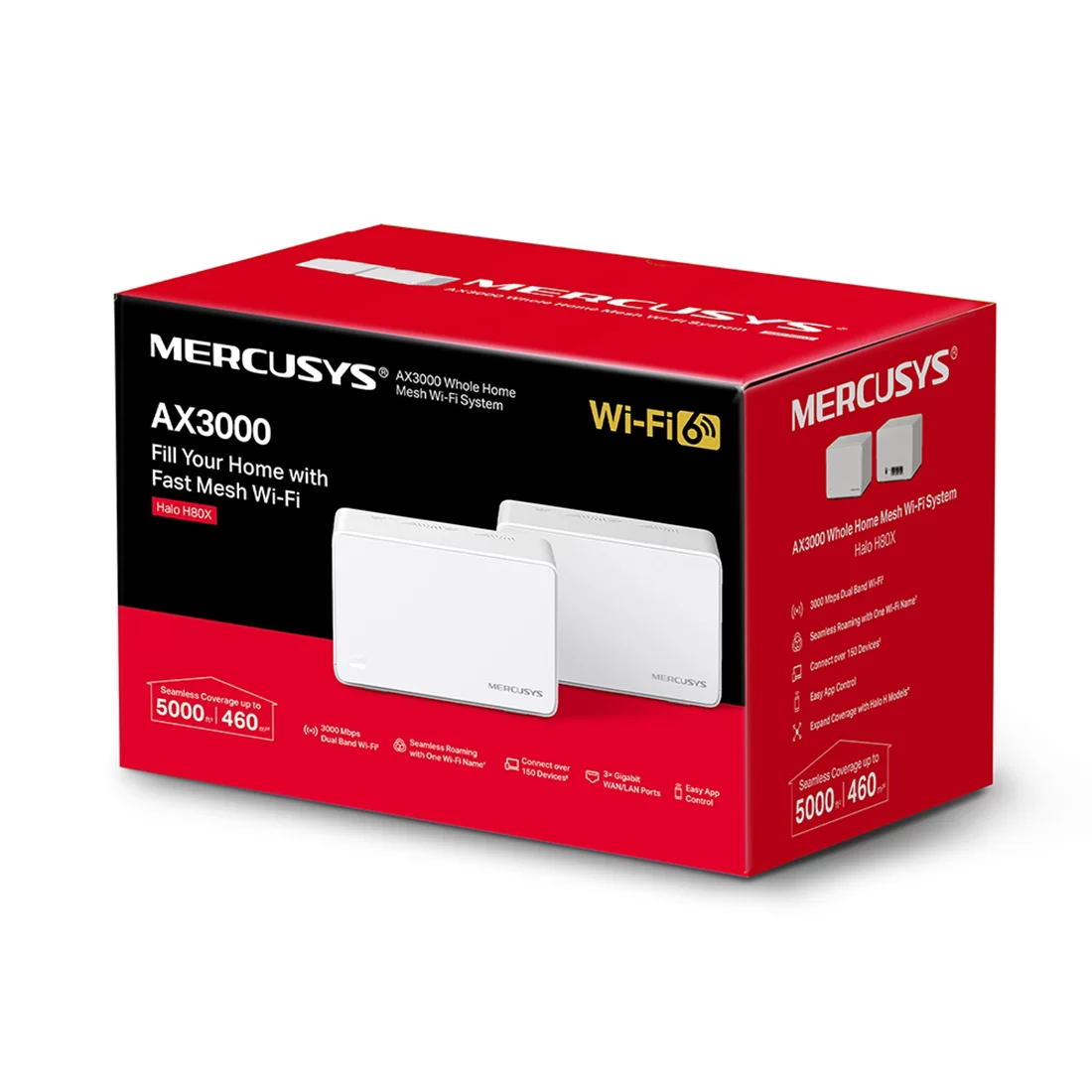 Маршрутизатор Mercusys Halo H80X(2-pack) – купить недорого с доставкой по Алматы и Казахстану фото 3