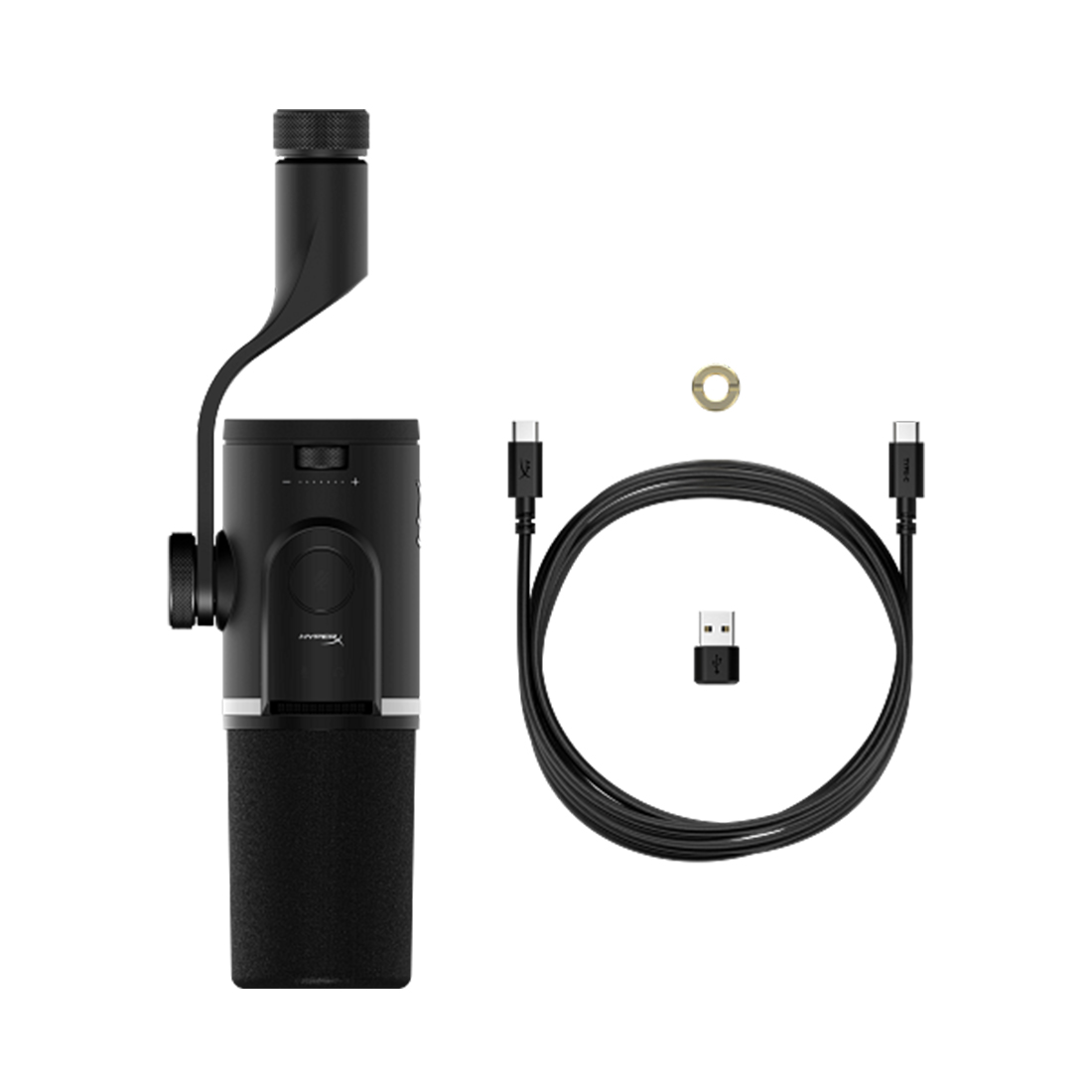 Настольный микрофон HyperX FlipCast, XLR, кардиоида, чёрный (B2CM1AA) – купить недорого с доставкой по Алматы и Казахстану