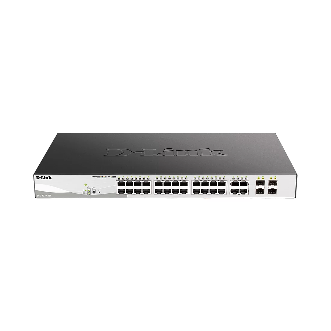 Коммутатор D-Link DGS-1210-28P/F5A, 24 порта 1 Гбит/с, 4×SFP, PoE+, Smart – купить недорого с доставкой по Алматы и Казахстану фото 2