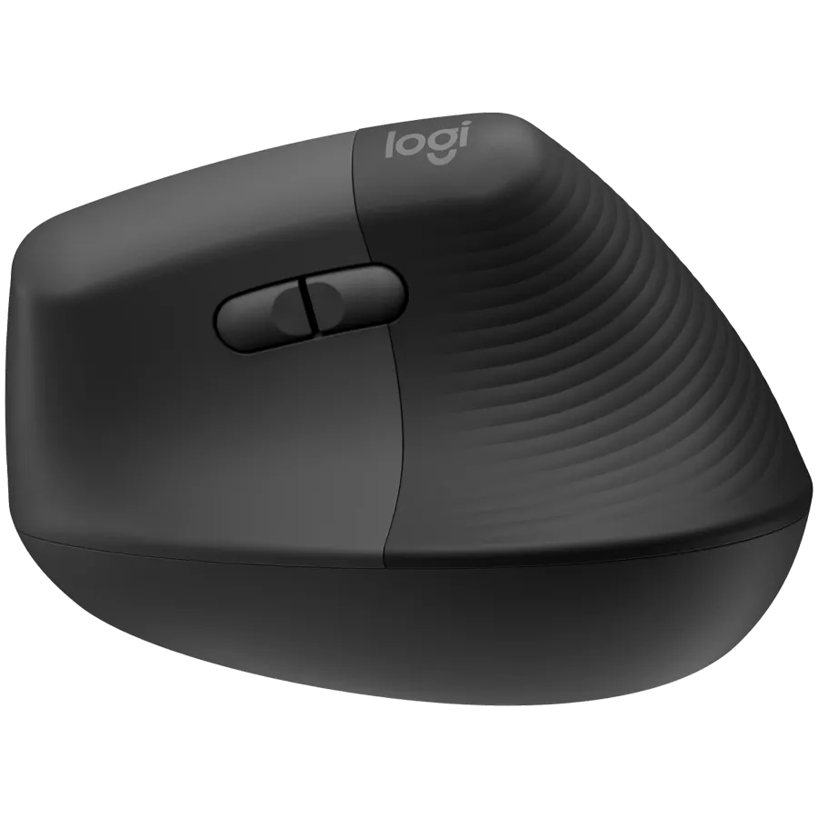 Мышь вертикальная беспроводная Logitech Lift Bluetooth Vertical Ergonomic, 6 кнопок, 4000 dpi, чёрная – купить недорого с доставкой по Алматы и Казахстану фото 5