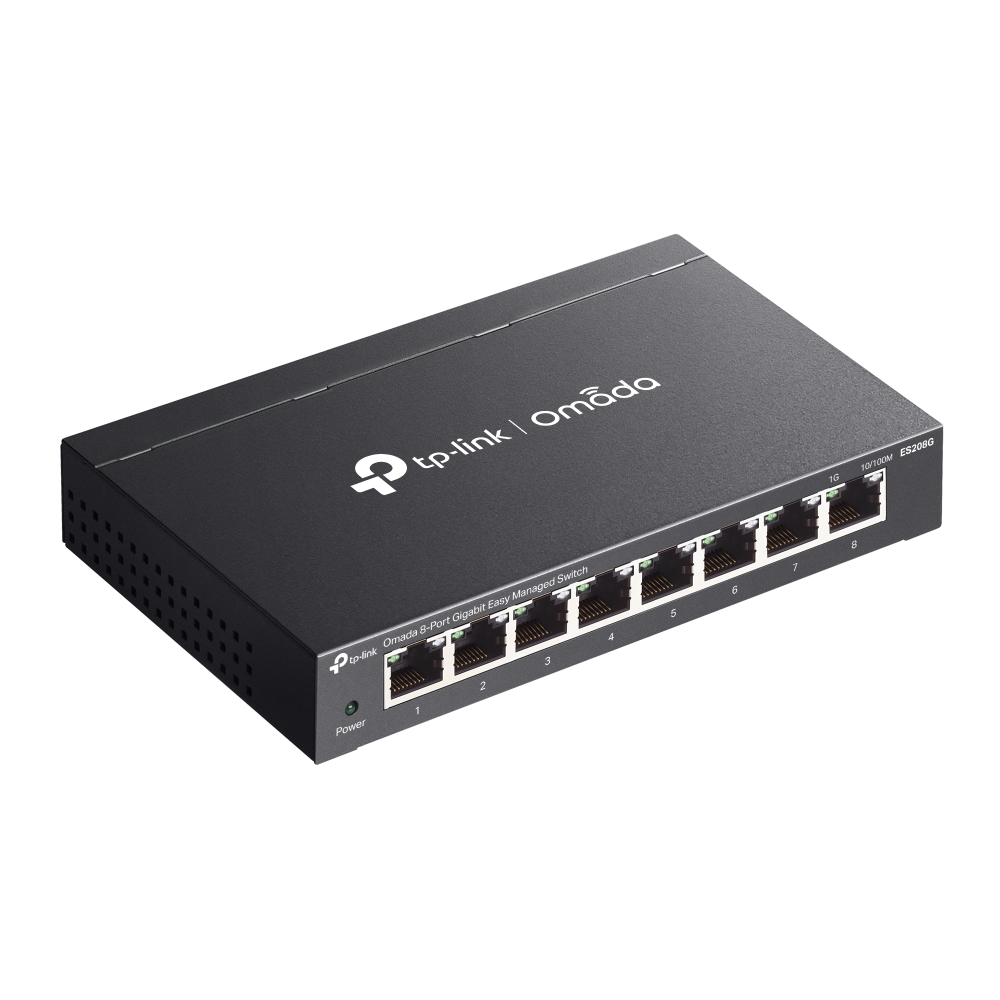 Коммутатор TP-Link ES208G, 1 Гбит/с, управляемый L2