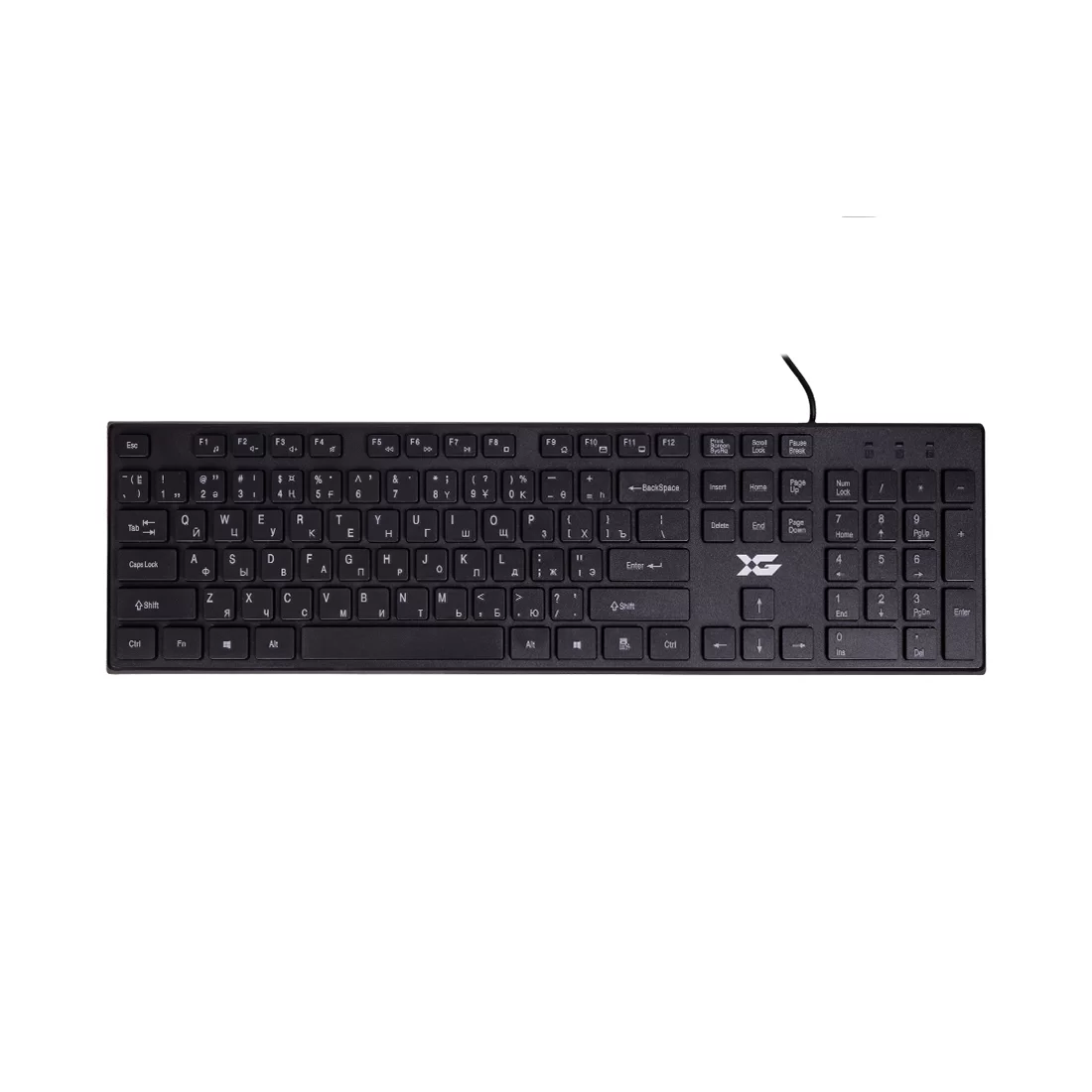 Клавиатура X-Game XK-300UB, Black, USB – купить недорого с доставкой по Алматы и Казахстану фото 2