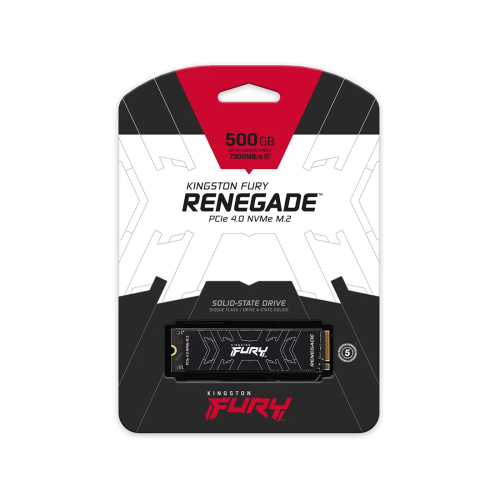 Накопитель SSD Kingston Fury Renegade, 500 ГБ, M.2, PCIe 4.0