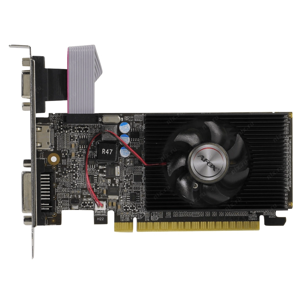 Видеокарта Afox GT 610, 1 GB, GeForce GT 610