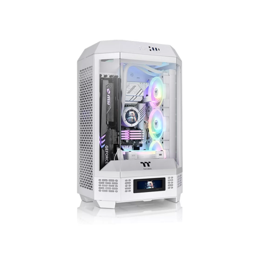 Корпус Thermaltake The Tower 300 Snow Edition, Micro Tower, белый, без БП