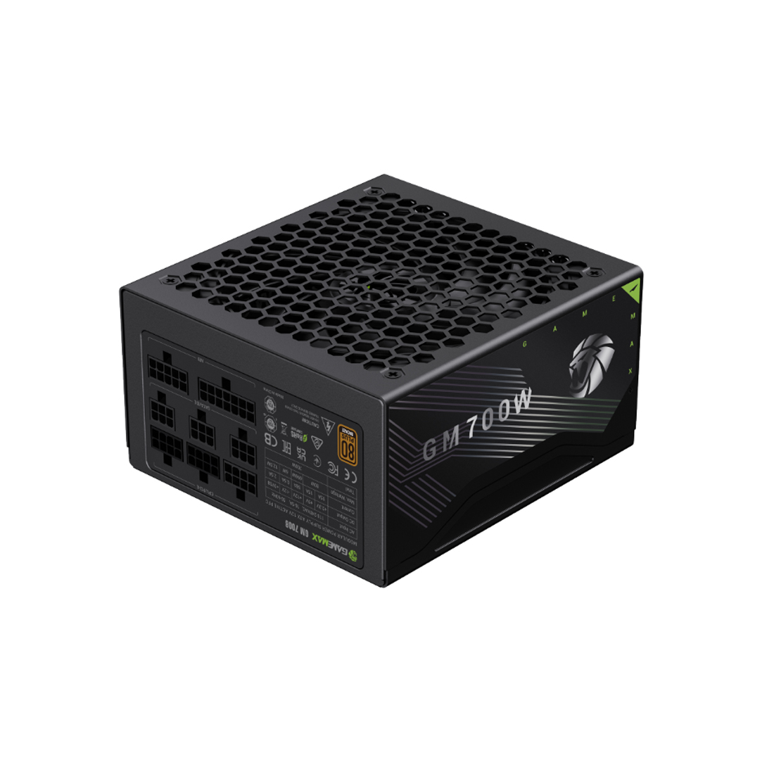 Блок питания GameMax GM 700B 700W 80 PLUS Bronze (2140-0700B0007) – купить недорого с доставкой по Алматы и Казахстану