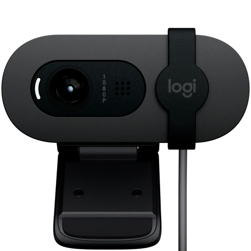 Веб-камера Logitech Brio 100 Graphite – купить недорого с доставкой по Алматы и Казахстану