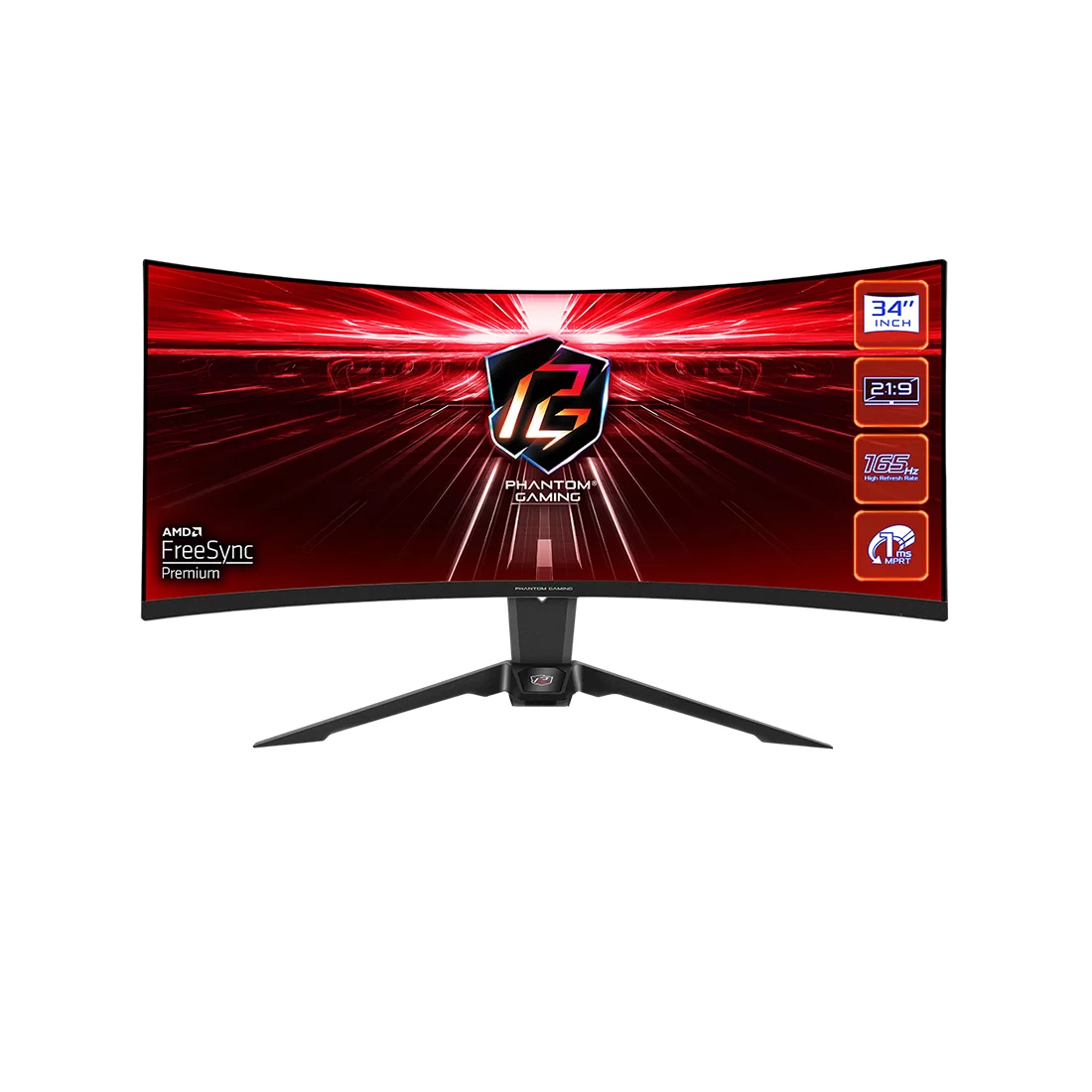 Монитор 34" ASRock PG34WQ15R2B – купить недорого с доставкой по Алматы и Казахстану фото 2