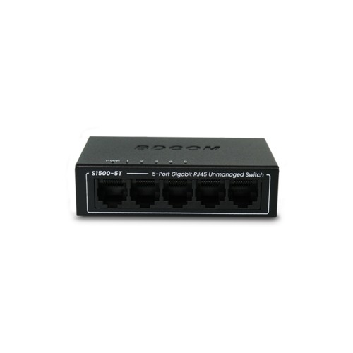 Коммутатор BDCOM S1500-5T, 5 портов 1 Гбит/с, неуправляемый — купить в Казахстане | neom.kz