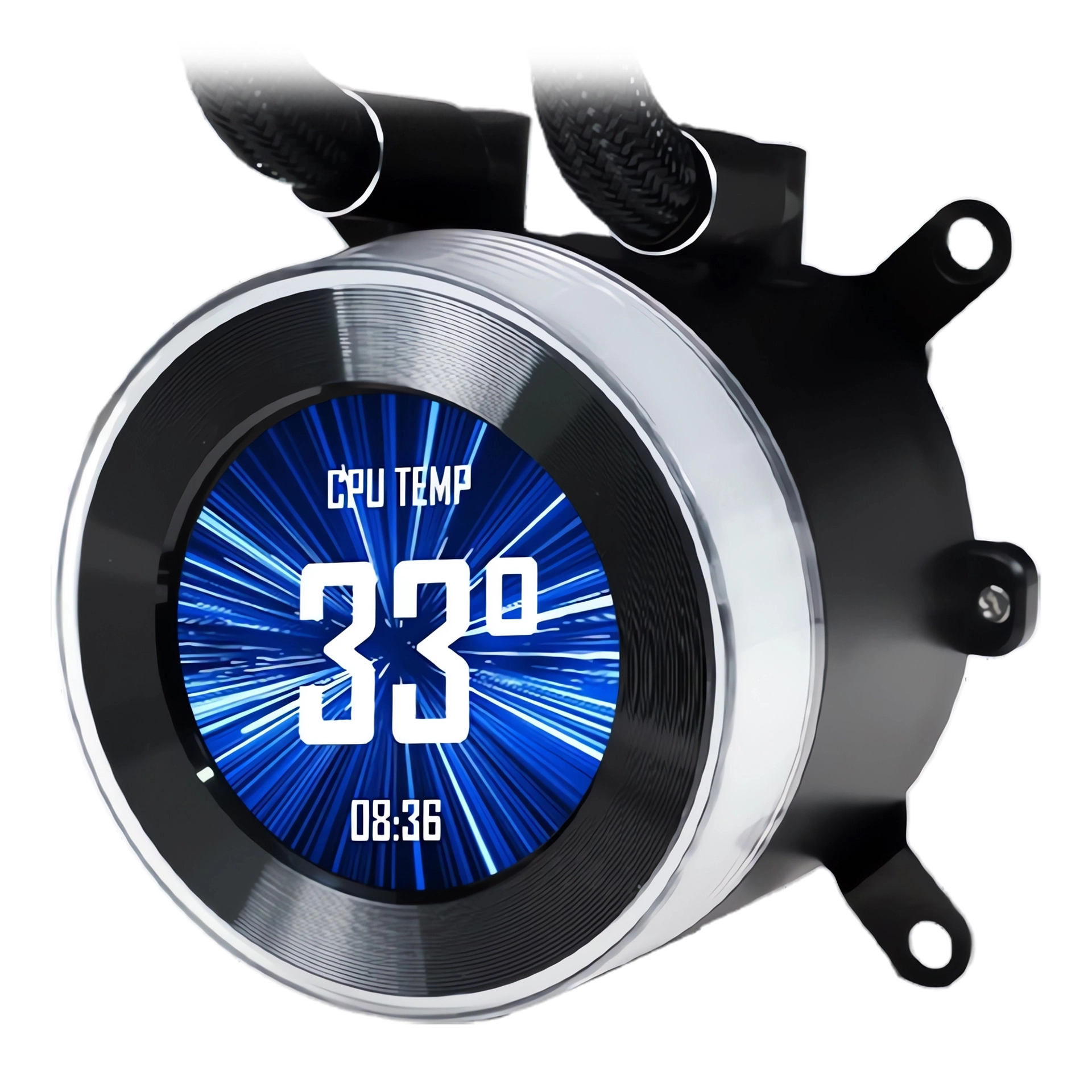 Система водяного охлаждения Lian Li HydroShift II LCD-C 360TL Black 360 мм – купить недорого с доставкой по Алматы и Казахстану фото 4
