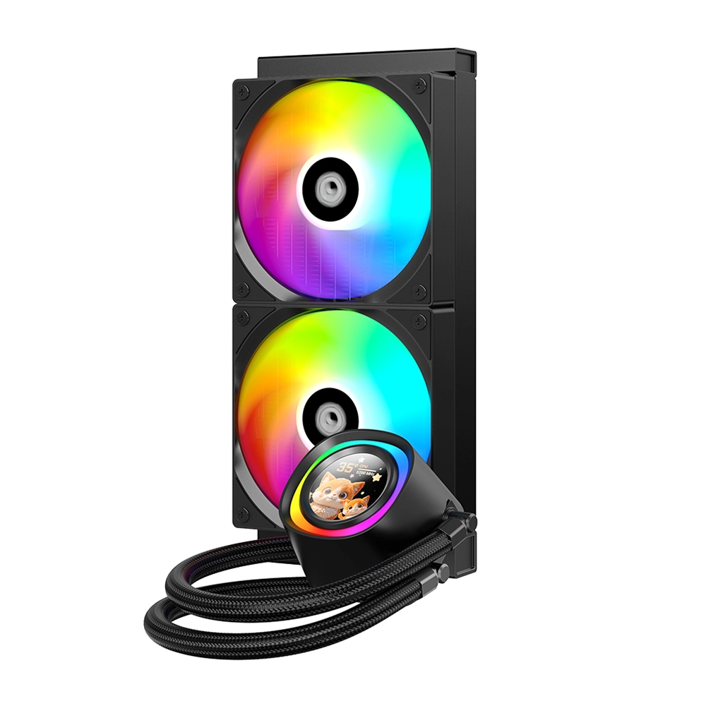 Система водяного охлаждения ID-Cooling FX240 LCD 240 мм – купить недорого с доставкой по Алматы и Казахстану