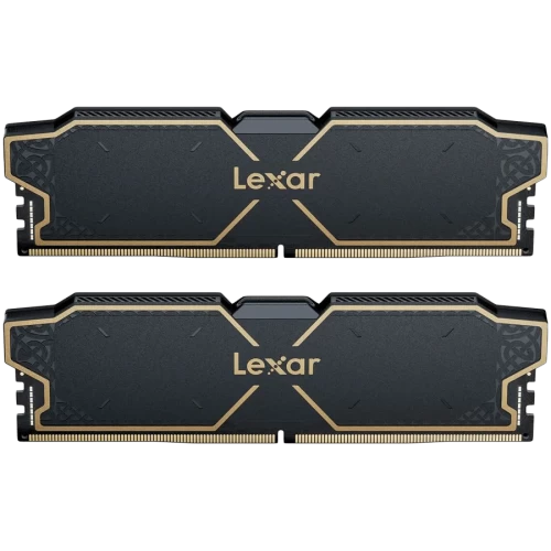 Lexar THOR 32GB DDR5 6000MHz (2x16GB KIT) CL38 DIMM, 1.3V, heatsink, Black — оперативная память RAM