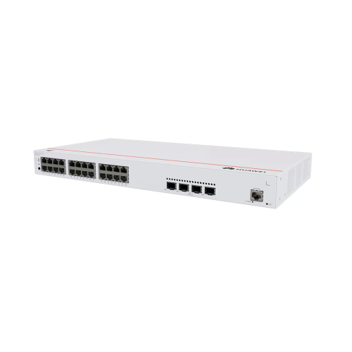 Коммутатор Huawei S220-24P4X, 24 порта 1 Гбит/с, 4×SFP, PoE+, управляемый L2 — купить в Казахстане | neom.kz