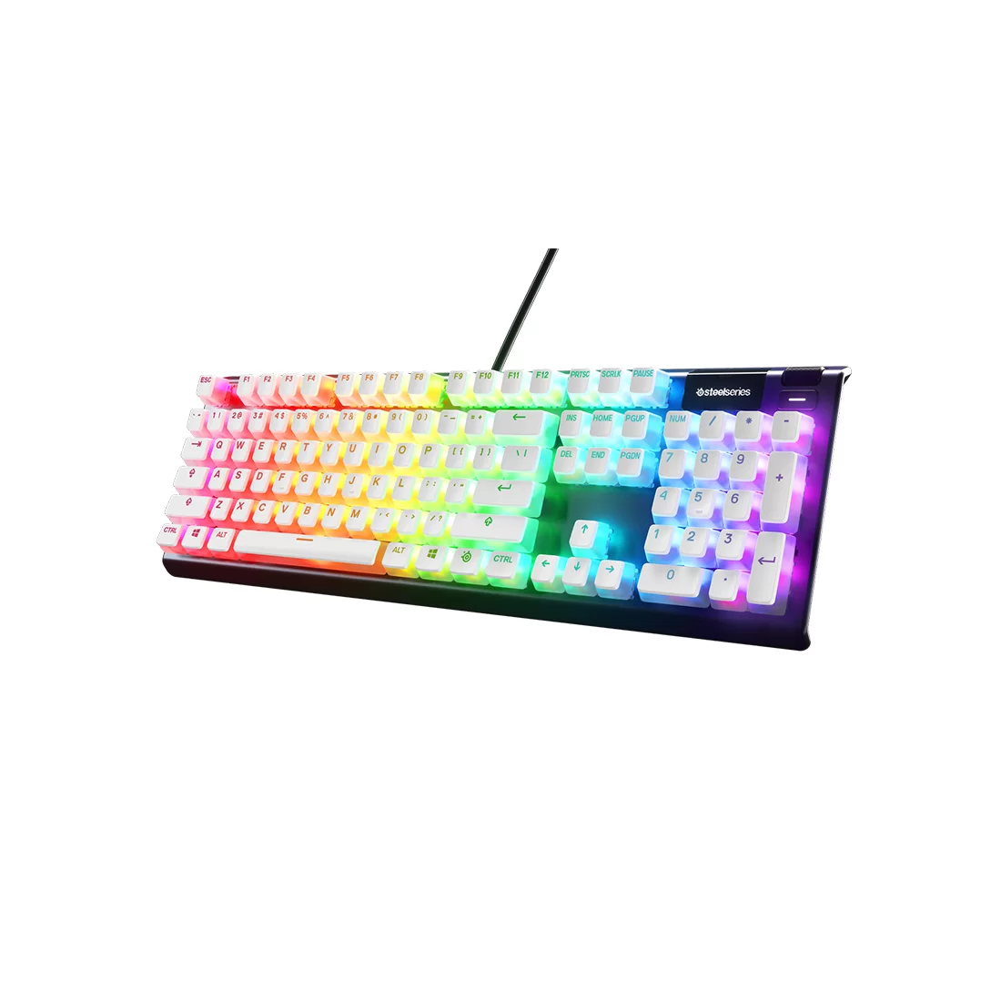 Набор кнопок на клавиатуру Steelseries PrismCAPS White- US (White) – купить недорого с доставкой по Алматы и Казахстану фото 2
