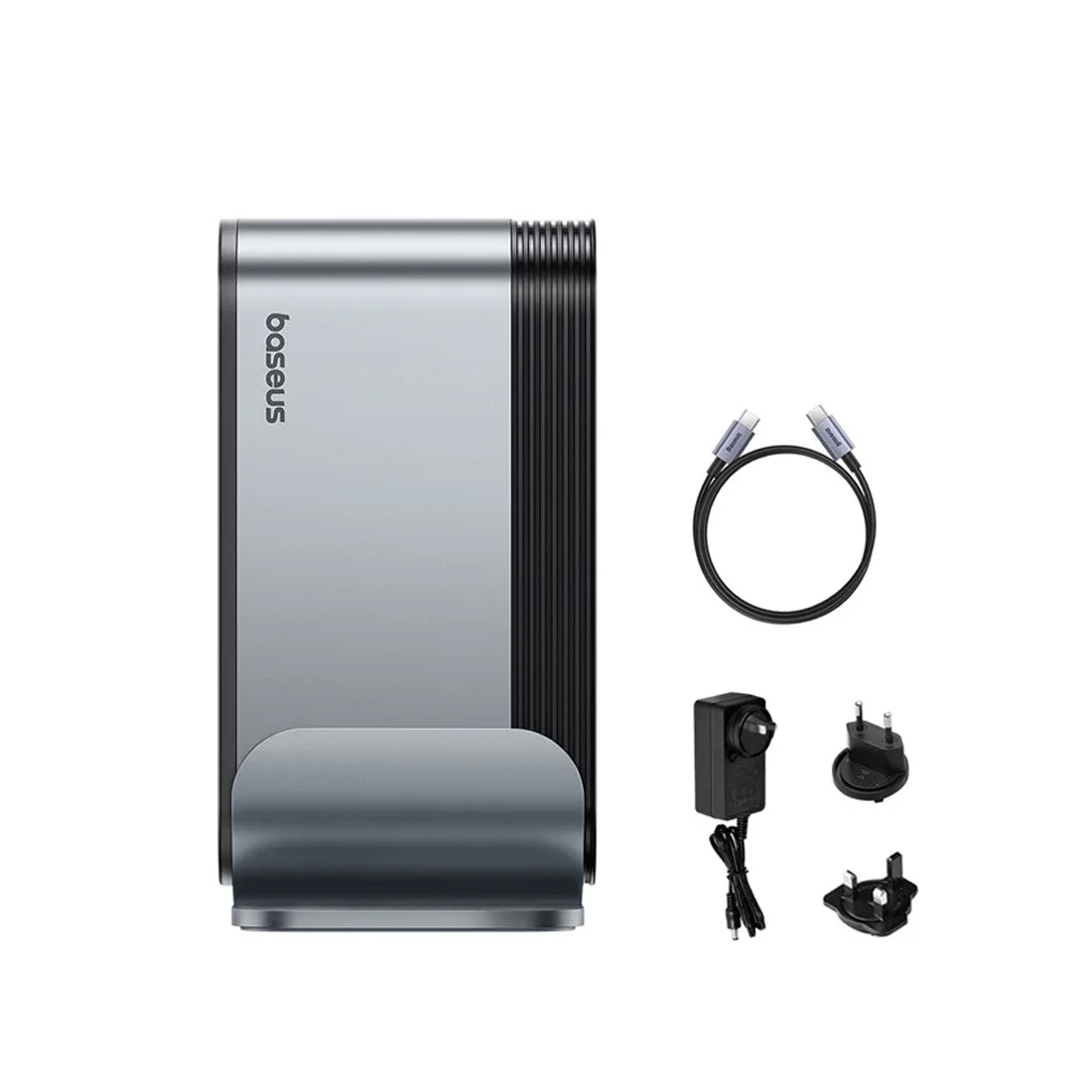 Док-станция Baseus UnionJoy 17-Port Triple Grey (B00532304811-00) – купить недорого с доставкой по Алматы и Казахстану