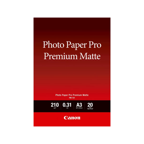Матовая фотобумага Canon Pro Premium Matte PM-101 A3, 20 шт. – купить недорого с доставкой по Алматы и Казахстану