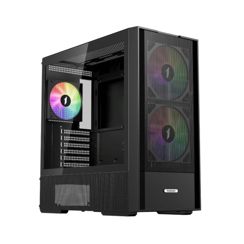 Компьютерный корпус 1STPLAYER AU7 Black без Б/П