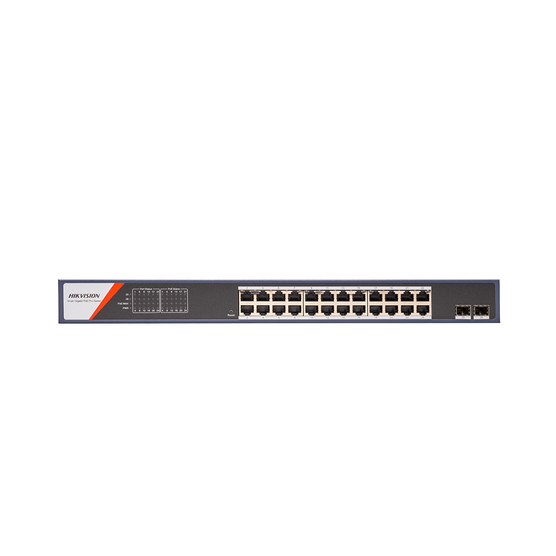 Коммутатор Hikvision DS-3E1526P-SI-24P2F, 24 порта 1 Гбит/с, 2×SFP, PoE+, Smart – купить недорого с доставкой по Алматы и Казахстану
