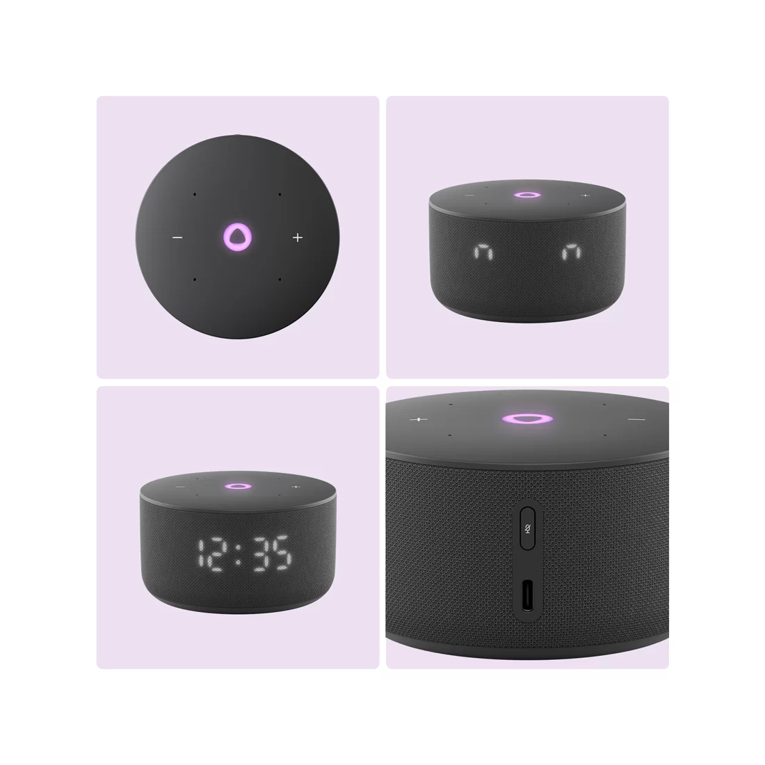 Колонка Яндекс.Станция Мини 3, Black – купить недорого с доставкой по Алматы и Казахстану