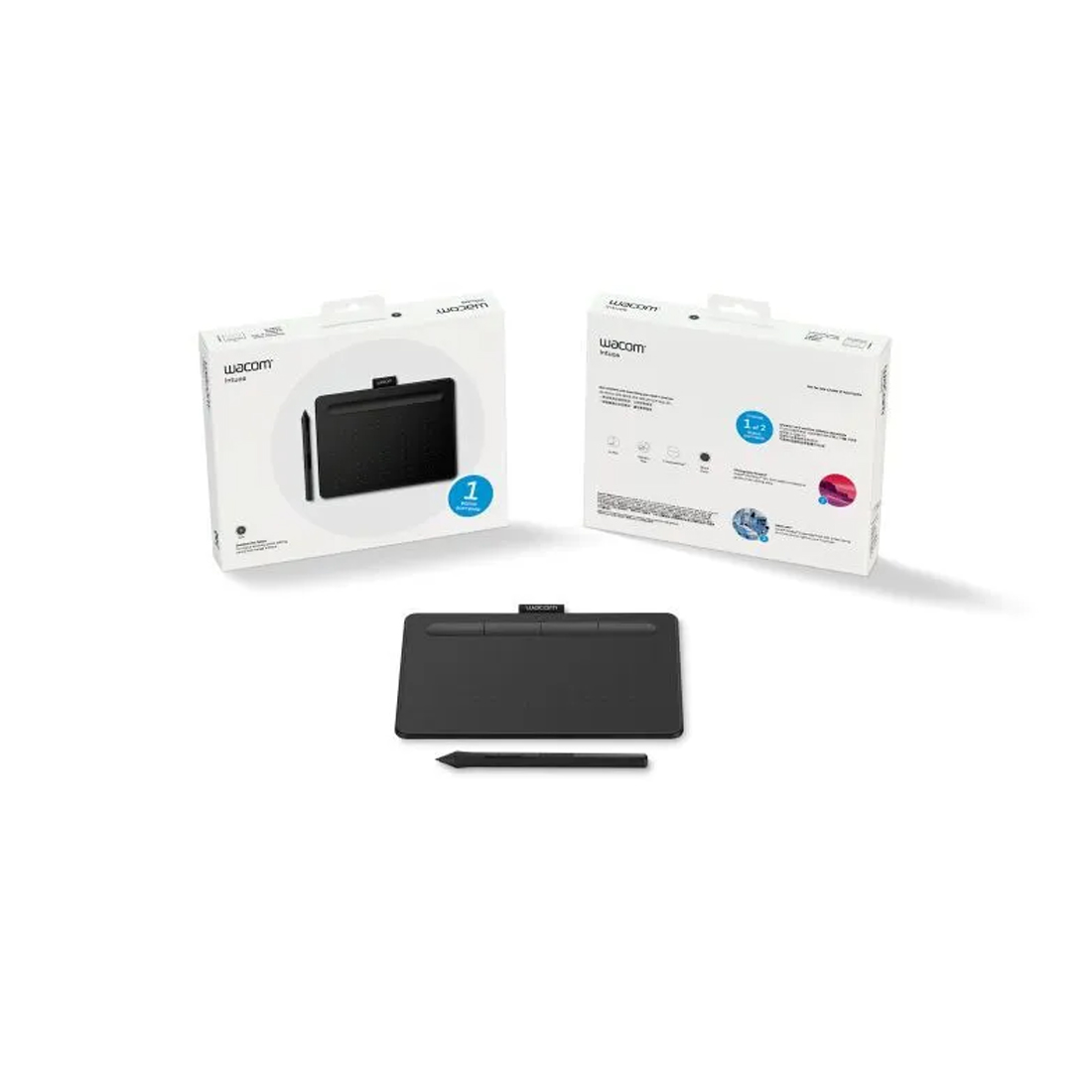 Графический планшет Wacom Intuos S (CTL-4100K-N) Чёрный – купить недорого с доставкой по Алматы и Казахстану