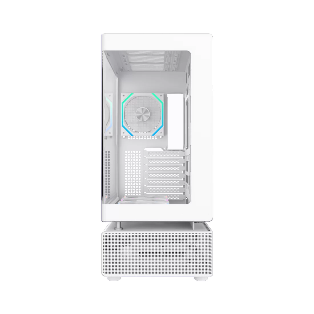 Компьютерный корпус Gamemax N80 WH White без Б/П фото 2