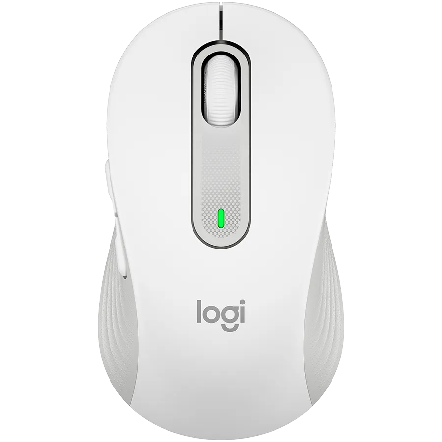Мышь беспроводная Logitech M650 Signature Bluetooth, 5 кнопок, 4000 dpi, белая – купить недорого с доставкой по Алматы и Казахстану