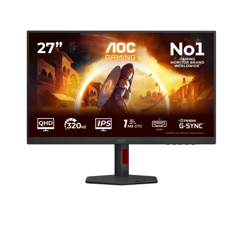 Монитор AOC Q27G4SRU/01 27" QHD IPS 320Hz (Q27G4SRU/01) — купить в Казахстане | neom.kz