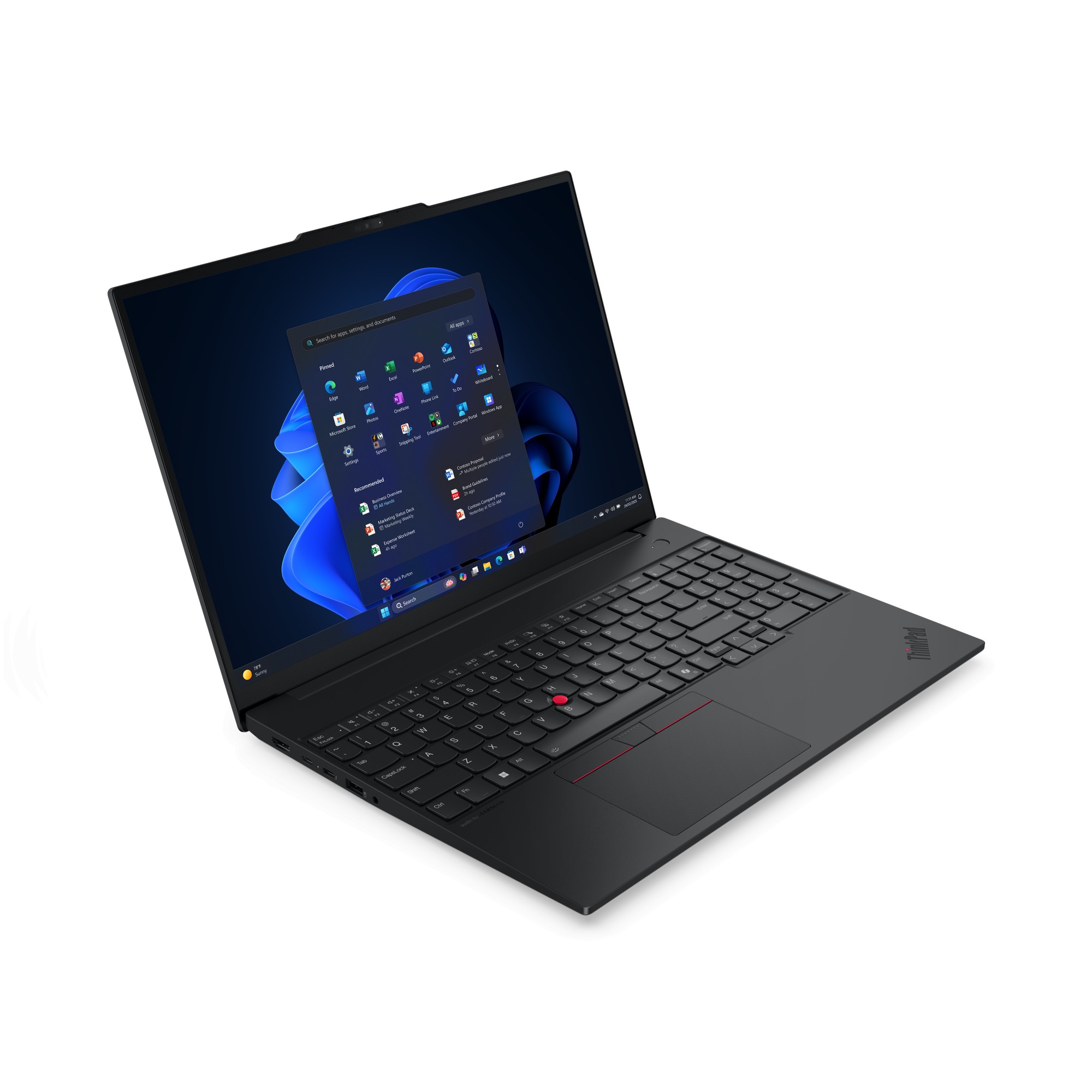 Ноутбук Lenovo ThinkPad E16 Gen 3 16" WUXGA IPS Core Ultra 5 225U 16GB SSD 512GB без ОС (21SR0048FW) – купить недорого с доставкой по Алматы и Казахстану