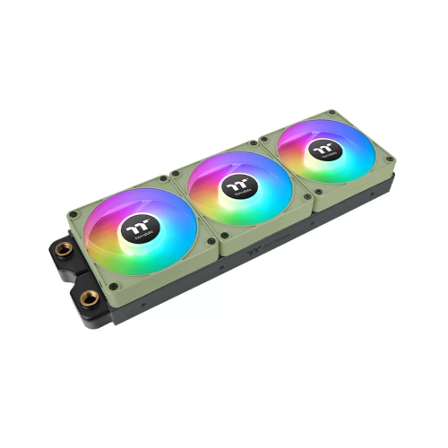 Кулер для компьютерного корпуса Thermaltake CT140 ARGB Sync PC Cooling Fan Matcha Green (3 pack) — купить в Казахстане | neom.kz