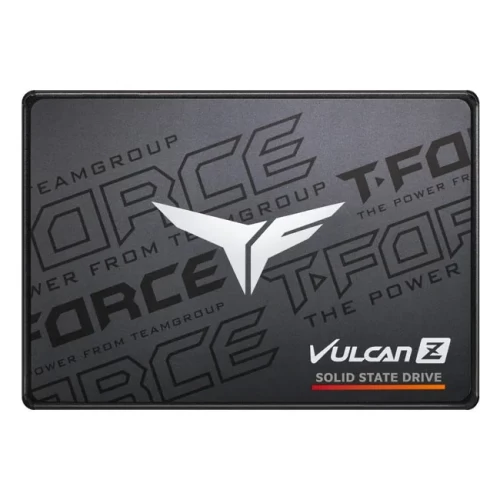 Твердотельный накопитель Team Group T-FORCE VULCAN Z, 512Gb, SATA III, R540Mb/s, W470Mb/s, TLC, T253TZ512G0C101, Retail
