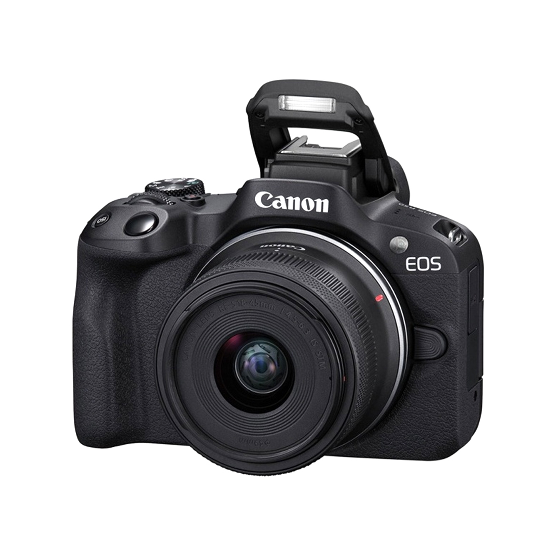 Беззеркальный фотоаппарат Canon EOS R50 + RF-S 18-45 мм + RF-S 55-210 мм Black (5811C034) – купить недорого с доставкой по Алматы и Казахстану