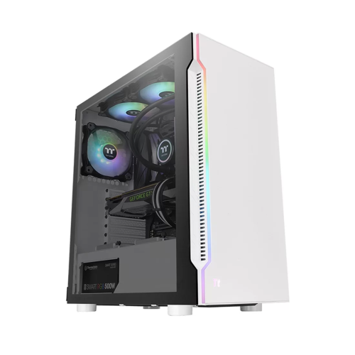 Корпус Thermaltake H200 TG RGB Snow Edition, White