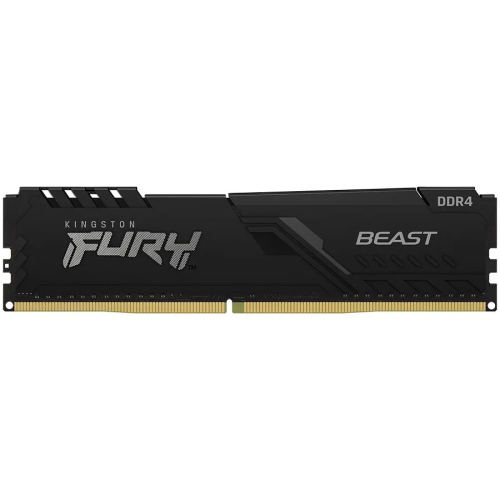 Модуль памяти Kingston Fury Beast Black KF432C16BB/16 DDR4 DIMM 16Gb 3200 MHz CL16 — оперативная память RAM