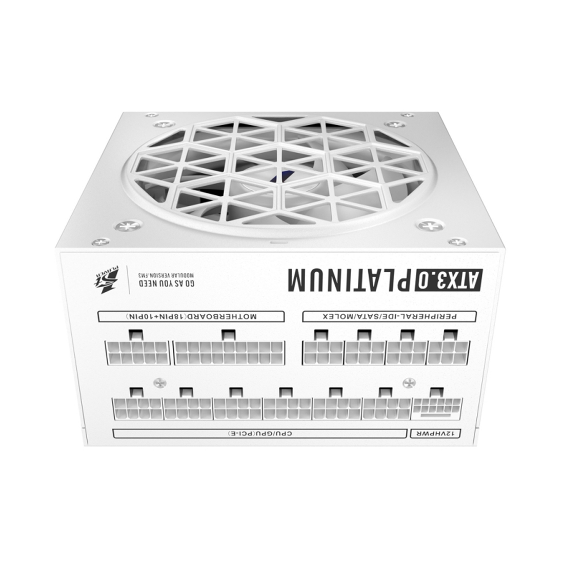 Блок питания 1STPLAYER NGDP 1000W 80 PLUS Platinum White (NGDP-PLT-1000-WH-EU) – купить недорого с доставкой по Алматы и Казахстану фото 3