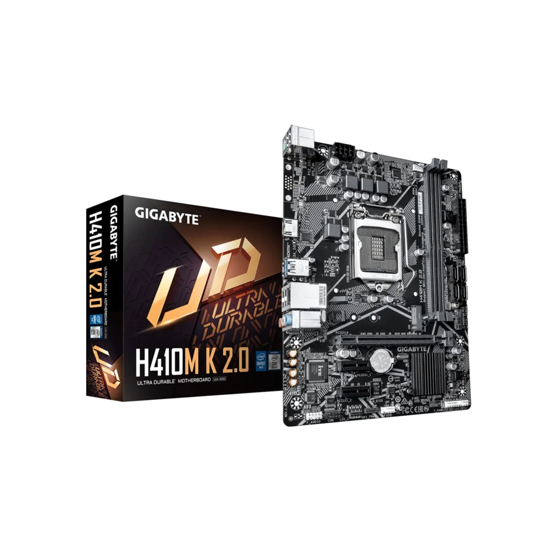Материнская плата Gigabyte H410M-H V2 LGA1200 H410 DDR4 Micro ATX фото 2