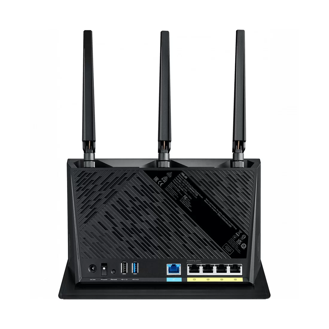 Wi-Fi роутер Asus RT-AX86S, Wi-Fi 6 AX5700, 2.4/5 ГГц, 1×WAN + 4×LAN 1 Гбит/с, 3 внешн. – купить недорого с доставкой по Алматы и Казахстану фото 3